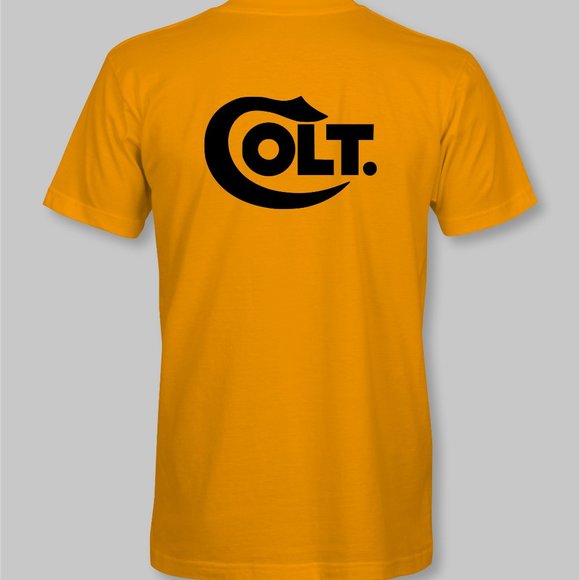 COLT Firearms T-Shirt -1911 45 pistol gun rifle python peacemaker - Picture 7 of 10